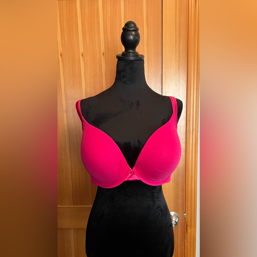 Lane Bryant Pink Plunge Bra - Size 42DD